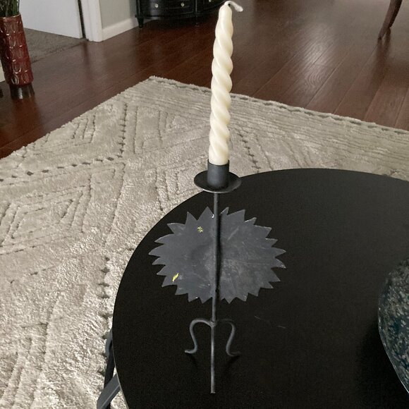 Sunflower Metal Taper Candle Holder - Picture 7 of 7